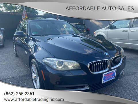 2014 BMW 5 Series for sale at Affordable Auto Sales in Irvington NJ