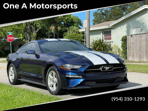 2018 Ford Mustang EcoBoost