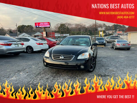2002 Nissan Altima for sale at Nations Best Autos in Decatur GA