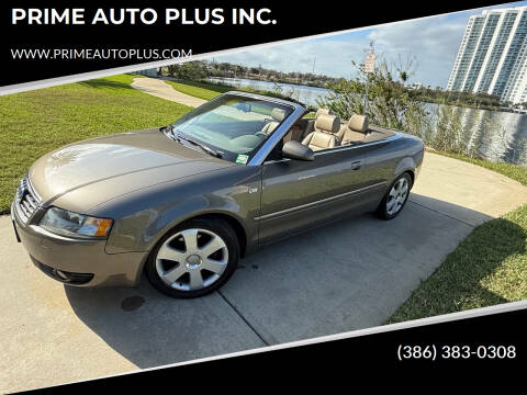 2006 Audi A4 for sale at PRIME AUTO PLUS INC. in Daytona Beach FL