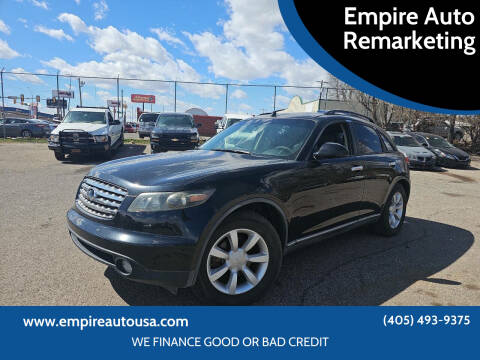 2003 Infiniti FX35 for sale at Empire Auto Remarketing in Oklahoma City OK