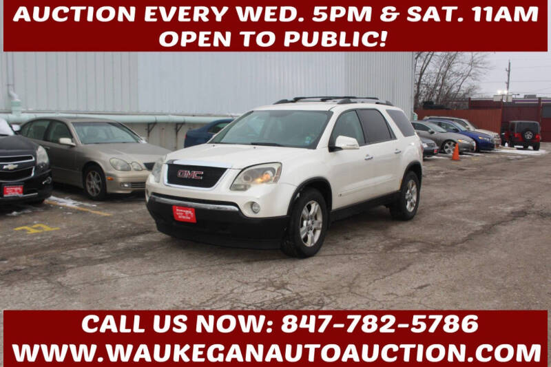 2010 GMC Acadia for sale at Waukegan Auto Auction in Waukegan IL