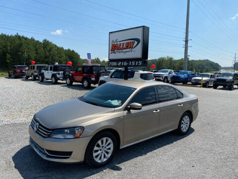 2015 Volkswagen Passat for sale at Billy Ballew Motorsports in Dawsonville GA