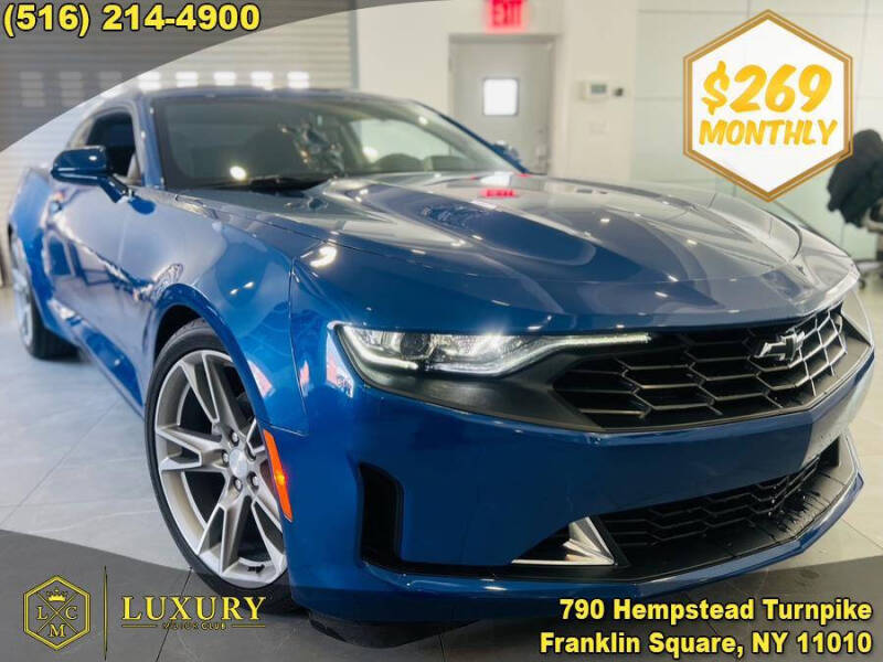 2021 Chevrolet Camaro for sale at LUXURY MOTOR CLUB in Franklin Square NY