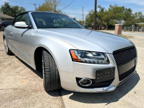 2012 Audi A5 for sale at G&J Car Sales in Houston TX