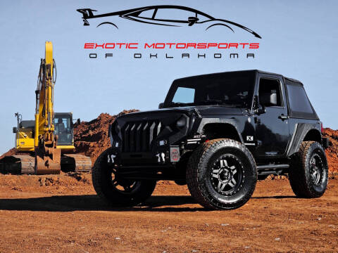 2007 Jeep Wrangler for sale at Exotic Motorsports of Oklahoma in Edmond OK