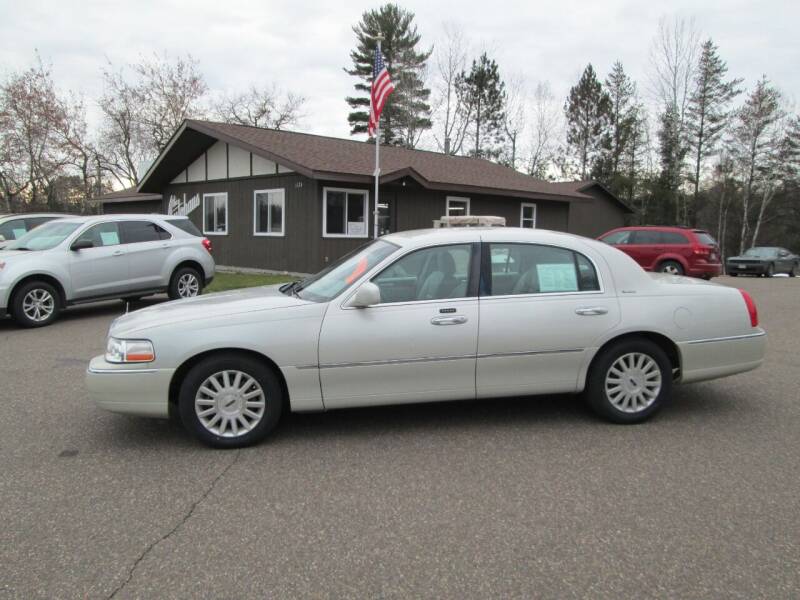 2004 Lincoln Town Car for sale at The AUTOHAUS LLC in Tomahawk WI