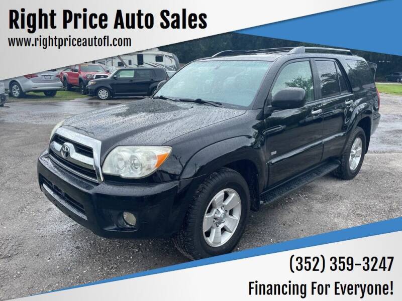 2007 Toyota 4Runner for sale at Right Price Auto Sales in Waldo FL