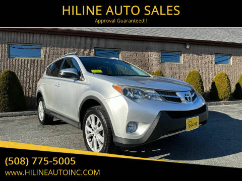 2015 Toyota RAV4 for sale at HILINE AUTO SALES in Hyannis MA