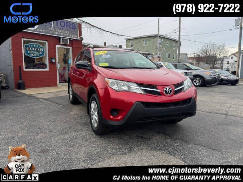 2013 Toyota RAV4 for sale at CJ Motors Inc. in Beverly MA