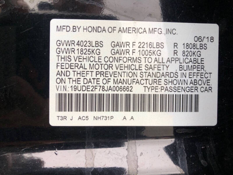 2018 Acura ILX w/Premium