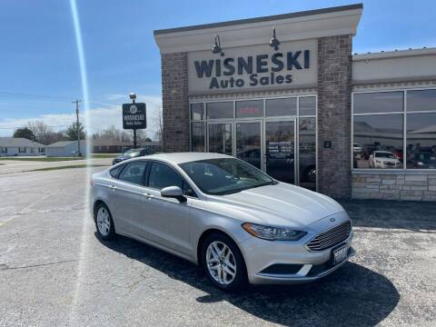 2018 Ford Fusion for sale at Wisneski Auto Sales, Inc. in Green Bay WI
