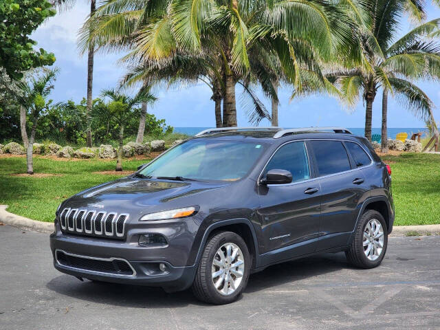 2015 Jeep Cherokee for sale at JT AUTO INC in Oakland Park, FL