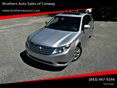 2011 Toyota Avalon for sale at Brothers Auto Sales of Conway in Conway SC