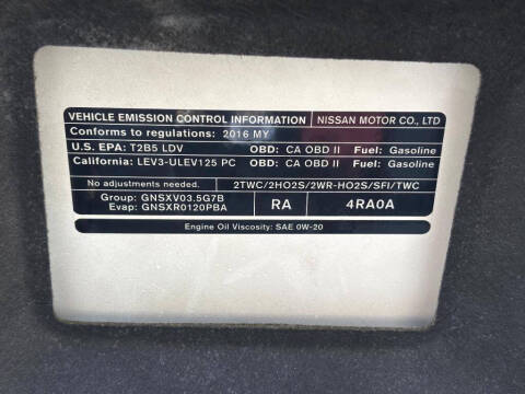 2016 Nissan Maxima 3.5 SR