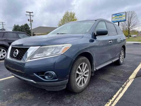 2014 Nissan Pathfinder for sale at BIG JAY'S AUTO SALES in Shelby Township MI