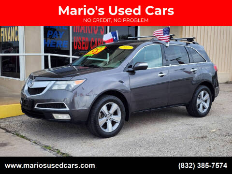 2011 Acura MDX for sale at Mario's Used Cars in Houston TX