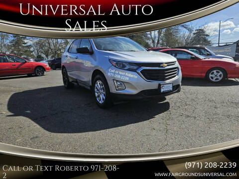 2018 Chevrolet Equinox for sale at Universal Auto Sales in Salem OR