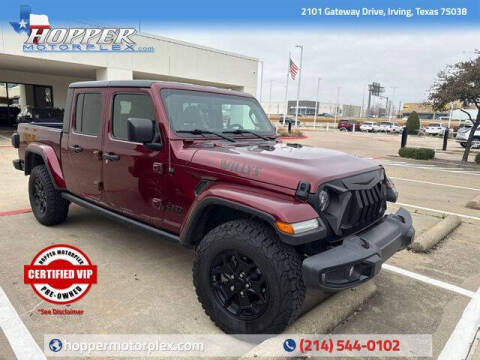 2021 Jeep Gladiator for sale at HOPPER MOTORPLEX in Irving TX
