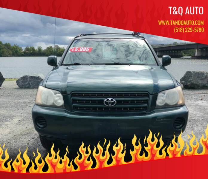 2001 Toyota Highlander for sale at T & Q Auto in Cohoes NY