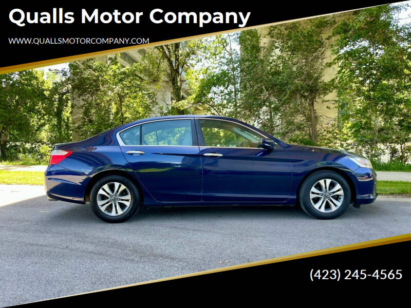 2015 Honda Accord for sale at Qualls Motor Company in Kingsport TN