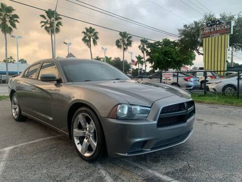 2012 Dodge Charger for sale at MIAMI FINE CARS & TRUCKS in Hialeah FL