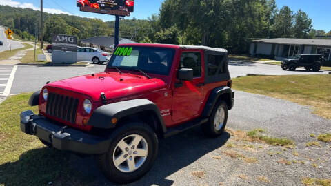 2012 Jeep Wrangler for sale at AMG Automotive Group in Cumming GA