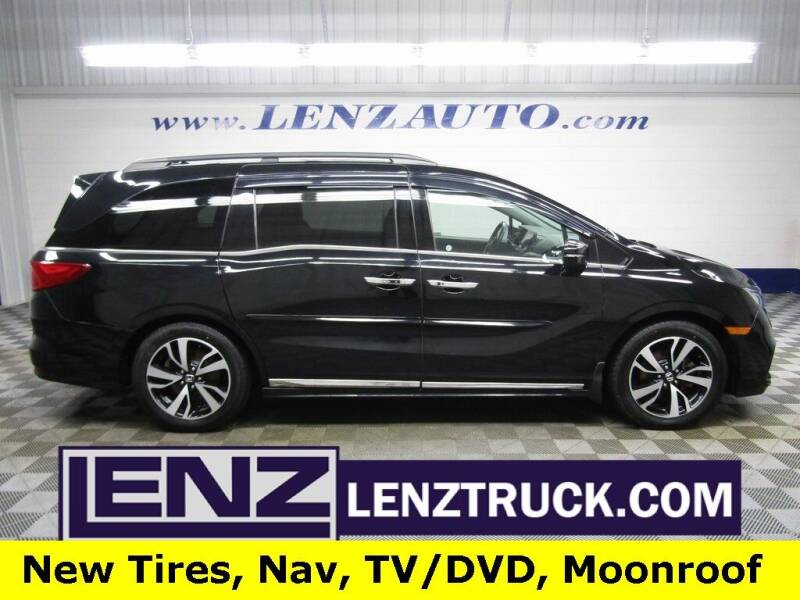 2019 Honda Odyssey for sale at LENZ TRUCK CENTER in Fond Du Lac WI