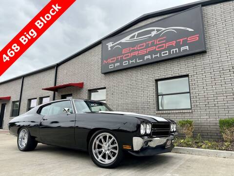 1970 Chevrolet Chevelle for sale at Exotic Motorsports of Oklahoma in Edmond OK