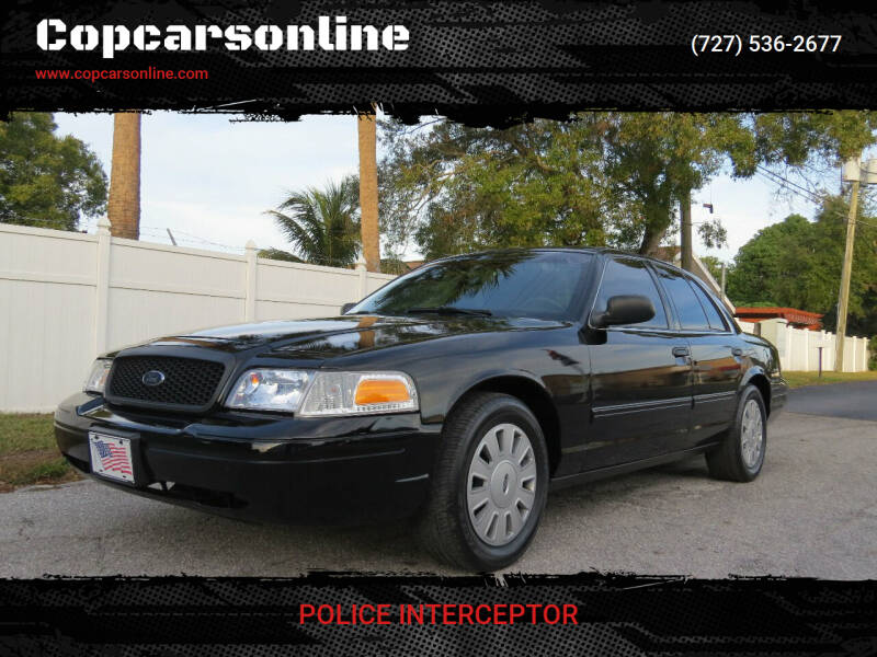 2011 Ford Crown Victoria for sale at Copcarsonline in Largo FL