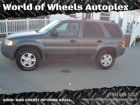 2004 Ford Escape for sale at World of Wheels Autoplex in Hays KS