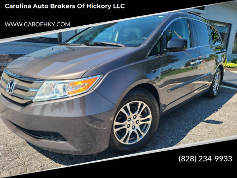 2013 Honda Odyssey for sale at Carolina Auto Brokers of Hickory LLC in Newton NC