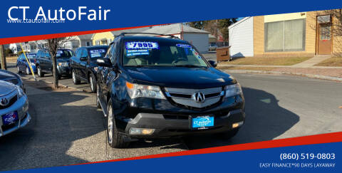 2007 Acura MDX for sale at CT AutoFair in West Hartford CT