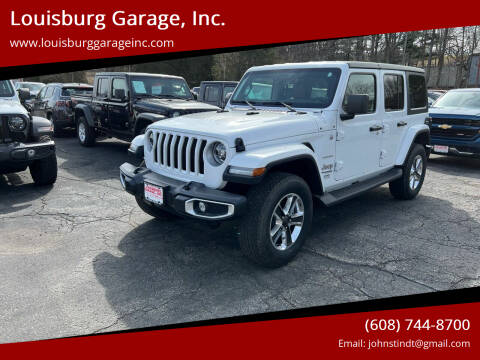 2022 Jeep Wrangler Unlimited for sale at Louisburg Garage, Inc. in Cuba City WI