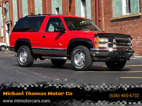 1993 Chevrolet Blazer for sale at Michael Thomas Motor Co in Saint Charles MO