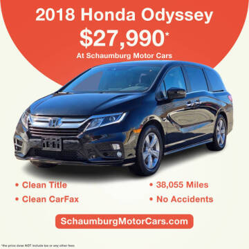 2018 Honda Odyssey for sale at Schaumburg Motor Cars in Schaumburg IL