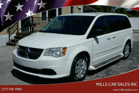 2013 Dodge Grand Caravan for sale at MILLS CAR SALES INC in Clearwater FL