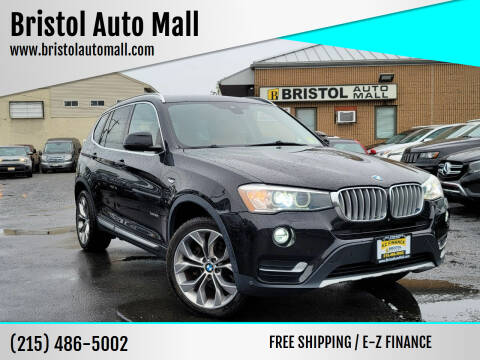 2017 BMW X3 for sale at Bristol Auto Mall in Levittown PA