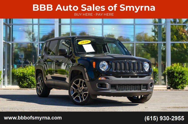 2020 Jeep Renegade for sale at BBB Auto Sales of Smyrna in Smyrna TN