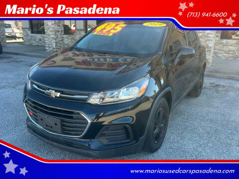 2019 Chevrolet Trax for sale at Mario's Pasadena in Pasadena TX