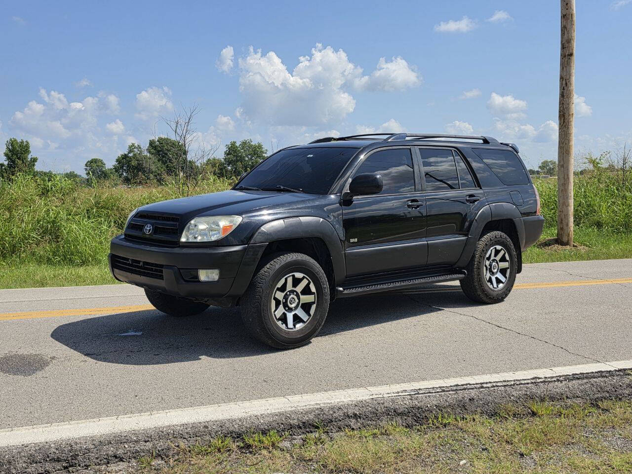 Black 2003 Toyota 4Runner SR5 SR5 4dr SUV w/V6 2