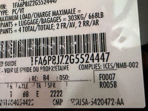 2016 Ford Mustang Shelby GT350