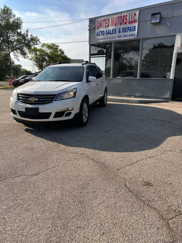 2015 Chevrolet Traverse for sale at United Motors LLC in Saint Francis WI
