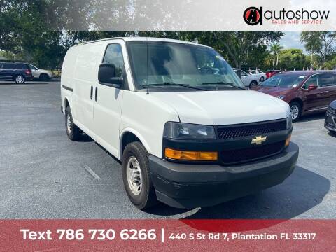 2019 Chevrolet Express for sale at AUTOSHOW SALES & SERVICE in Plantation FL