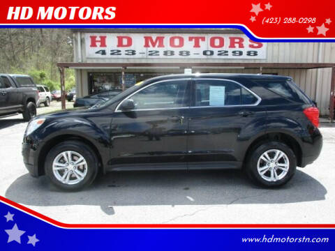 2014 Chevrolet Equinox for sale at HD MOTORS in Kingsport TN