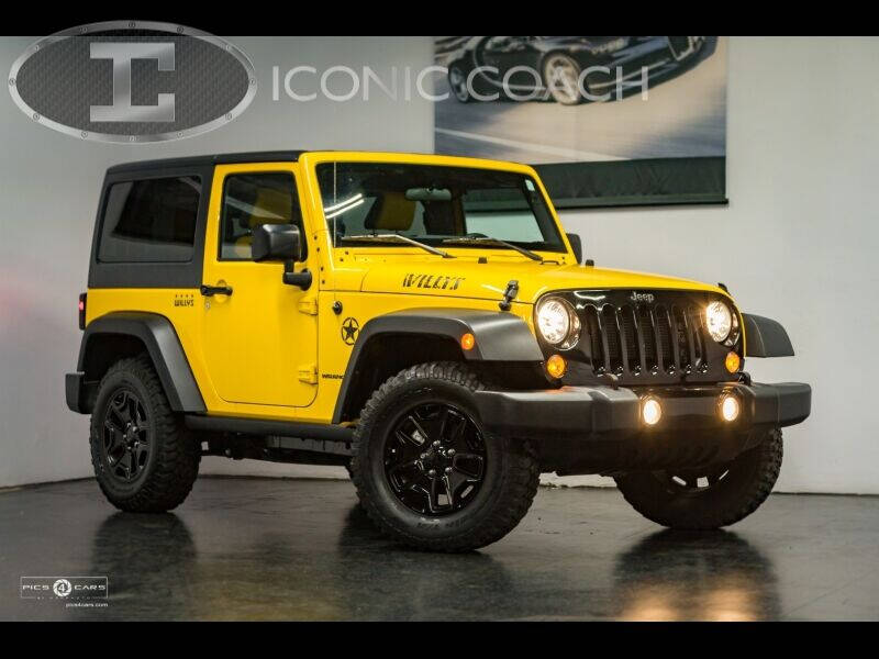 2015 Jeep Wrangler for sale at Iconic Coach in San Diego CA