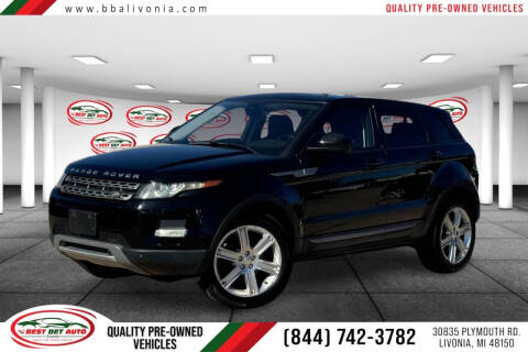 2015 Land Rover Range Rover Evoque for sale at Best Bet Auto in Livonia MI