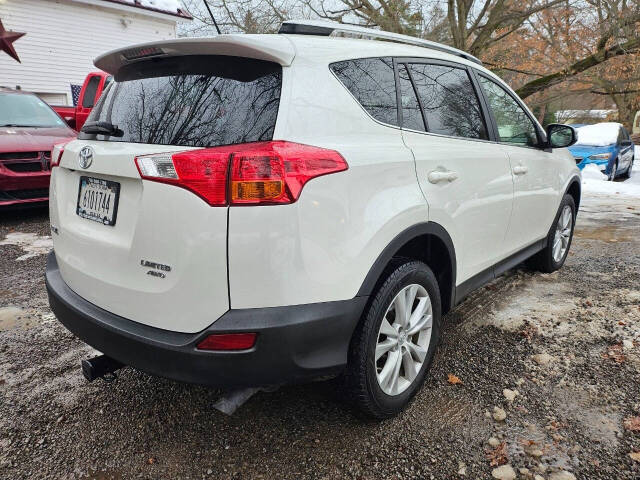 2014 Toyota RAV4 for sale at Harrington Used Auto Sales in Dunkirk, NY