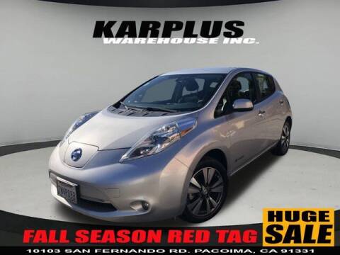 2015 Nissan LEAF for sale at Karplus Warehouse in Pacoima CA