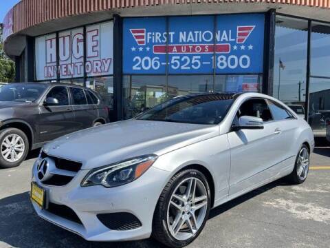 2014 Mercedes-Benz E-Class for sale at First National Autos of Tacoma in Lakewood WA